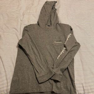 Vineyard Vine gray/blue hoodie - size small